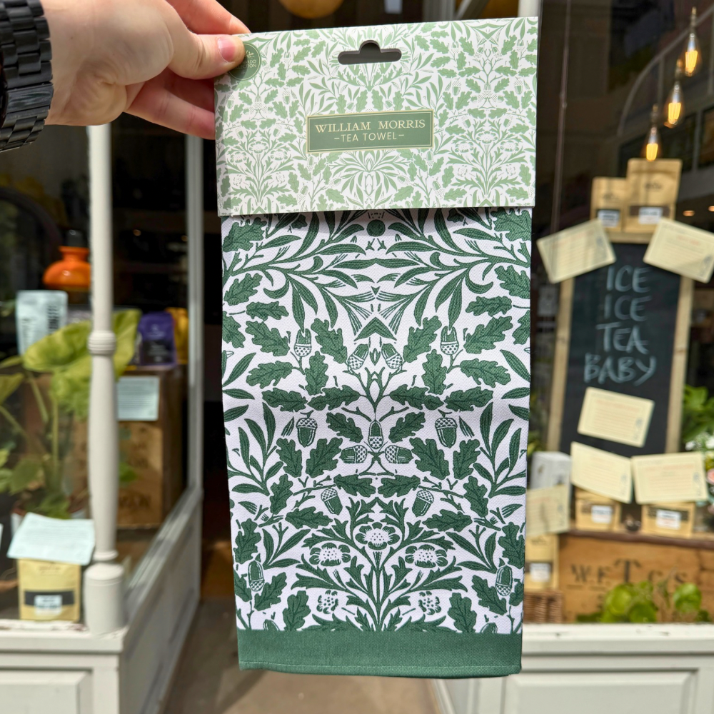 William Morris Acorn Cotton Tea Towel