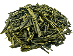 Organic Gyokuro green tea, loose leaf: umami, sweet and shaded