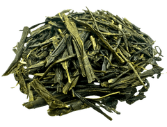 Organic Gyokuro green tea, loose leaf: umami, sweet and shaded