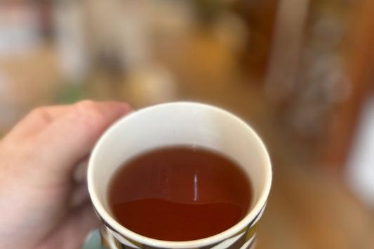 A mug of tea at Porter Hill