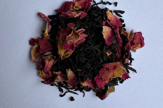 A hibiscus tea blend