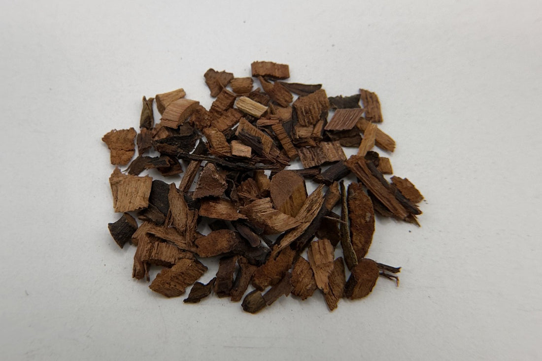 A loose chai blend with cinnamon bark