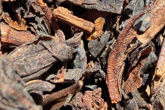 Loose leaf smoky black tea