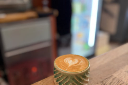 A latte made in Huddersfield