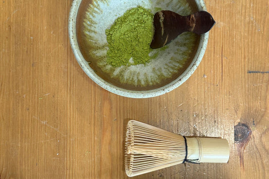 Matcha whisked at Porter Hill