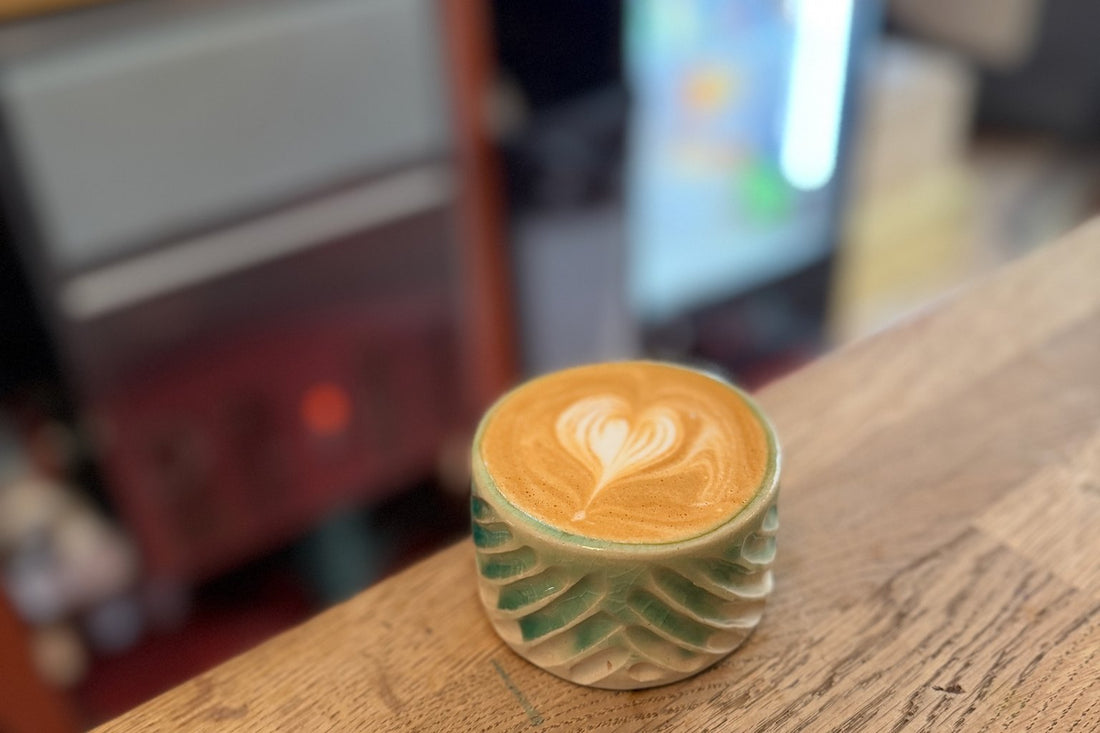 A latte made in Huddersfield
