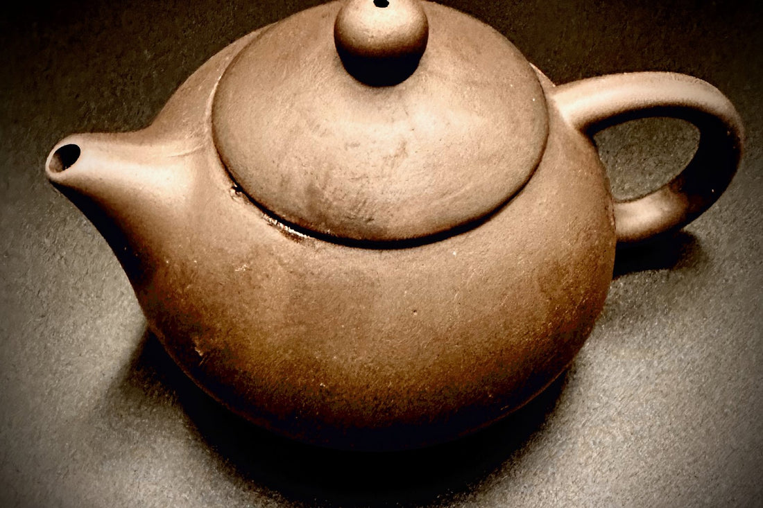 Tea brewing in a teapot