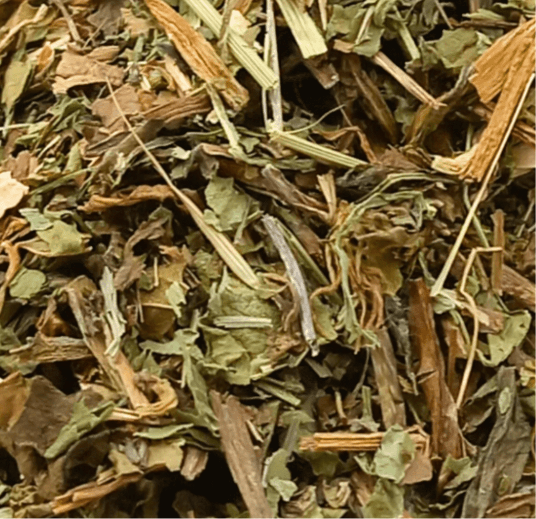 Organic Dandelion Leaf Tea from Porter Hill, leafy and earthy