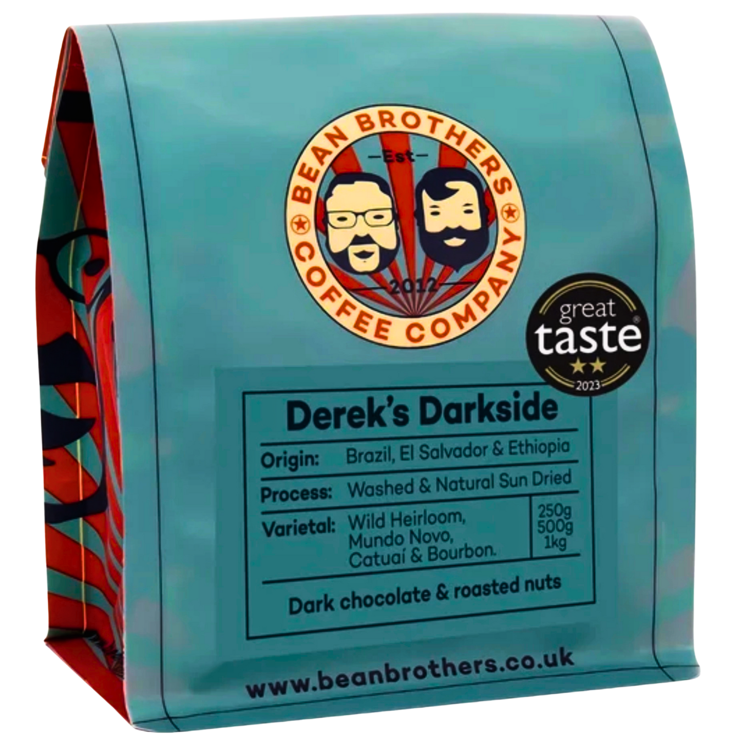 Bean Brothers Derek’s Darkside Coffee Beans 250g