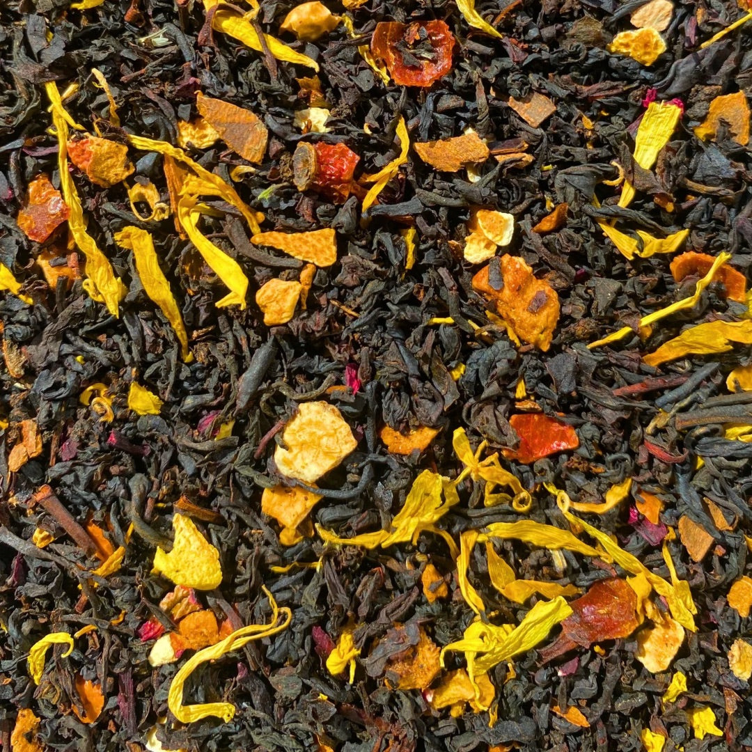 Pumpkin Spice black tea from Porter Hill, pumpkin and cinnamon