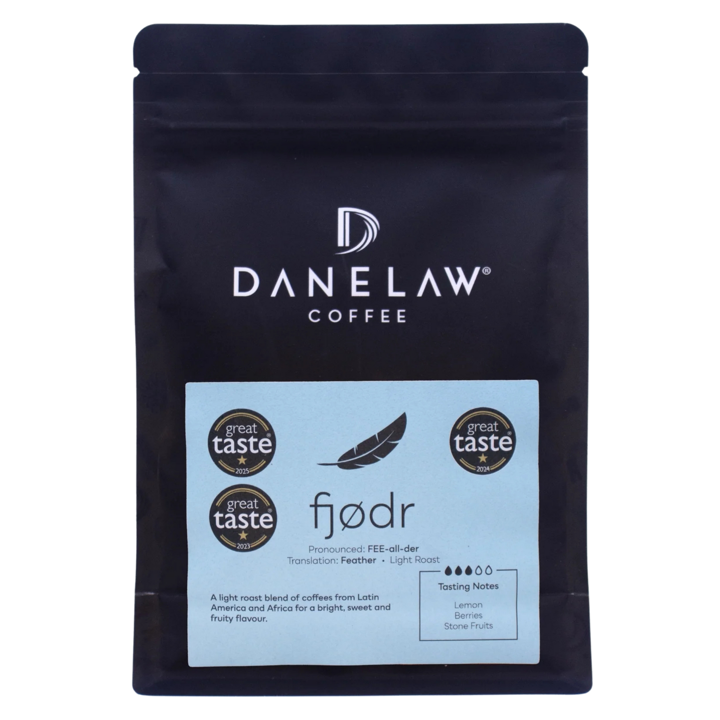 Danelaw Fjødr Coffee Beans 250g