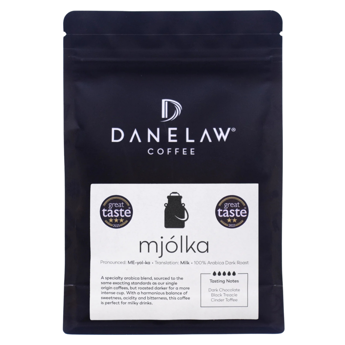 Danelaw Mjólka Coffee Beans 250g