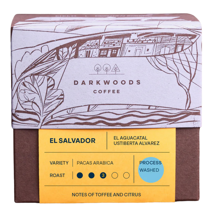 Dark Woods El Salvador El Aguacatal Coffee 250g: salvadoran, sweet and balanced
