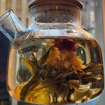 Dragon Four Flowers blossoming Tea