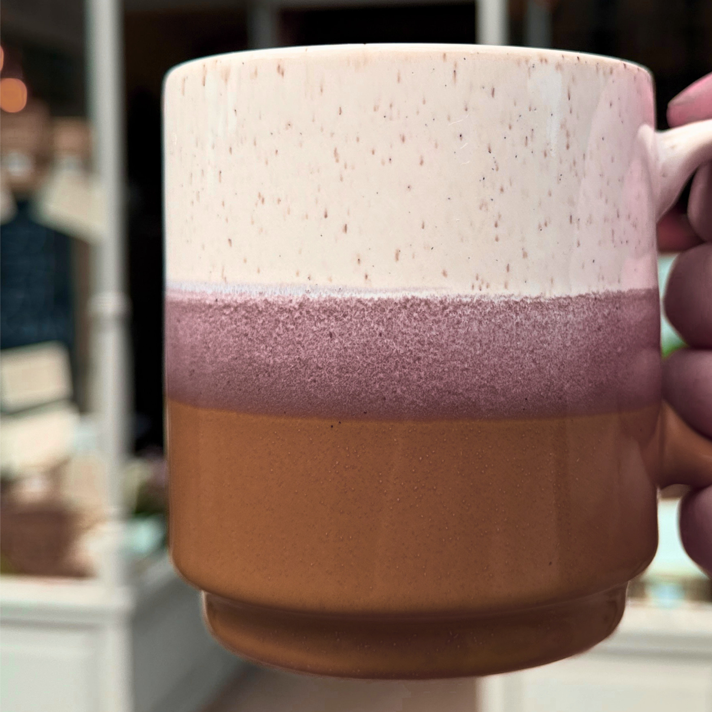 Elements Stackable Ceramic Glaze 4 Mug Set