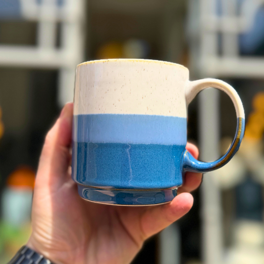 Elements Stackable Ceramic Glaze 2 Mug Set