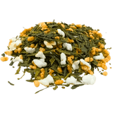 Genmaicha green tea, loose leaf: toasty, rice and popcorn