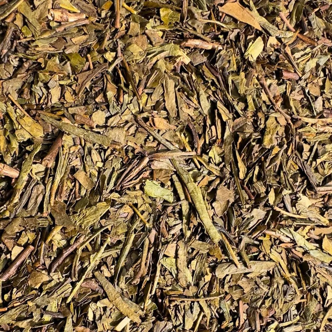 Hojicha green tea from Porter Hill, roasted and nutty