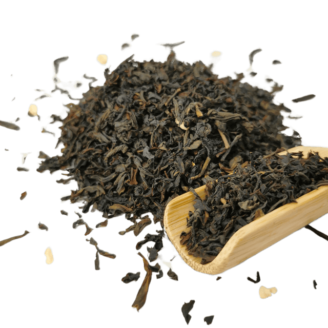 Orange Jasmine Oolong, loose leaf: orange, jasmine and silky