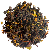 Mint Choc Chip black tea, loose leaf: minty, chocolatey and cheeky