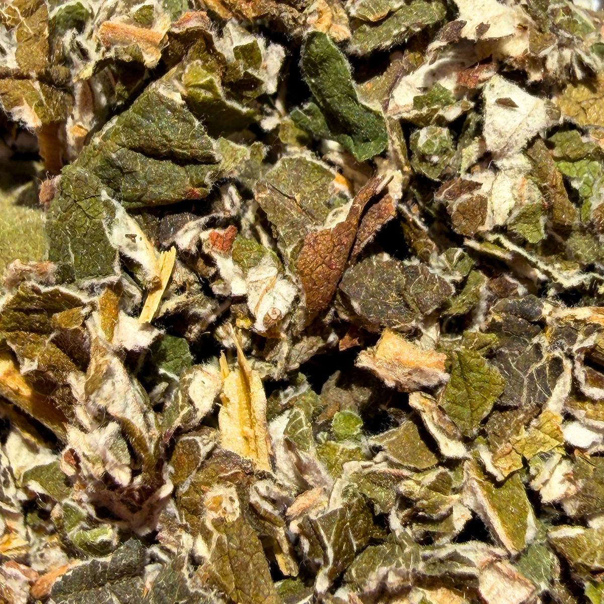 Raspberry Leaf Tea from Porter Hill, leafy and mild