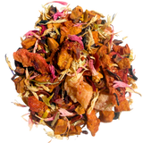 Strawberry Chocolate herbal tea, loose leaf: strawberry, cocoa and velvety
