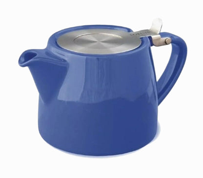 FORLIFE Stump Teapot – 2 Cup Ceramic Teapot with Infuser (530ml) - Porter Hill Tea Company