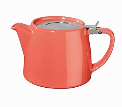FORLIFE Stump Teapot – 2 Cup Ceramic Teapot with Infuser (530ml) - Porter Hill Tea Company