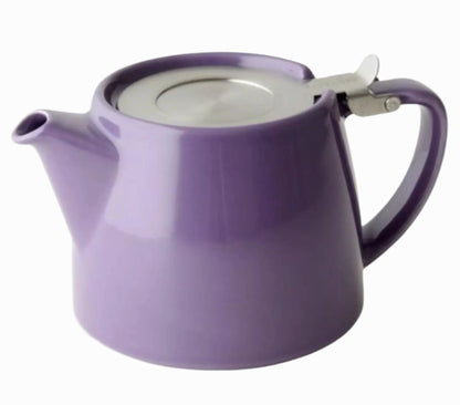 FORLIFE Stump Teapot – 2 Cup Ceramic Teapot with Infuser (530ml) - Porter Hill Tea Company