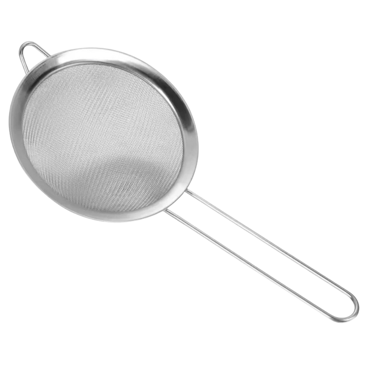 Stainless Steel Tea Strainer: steel, strain and simple