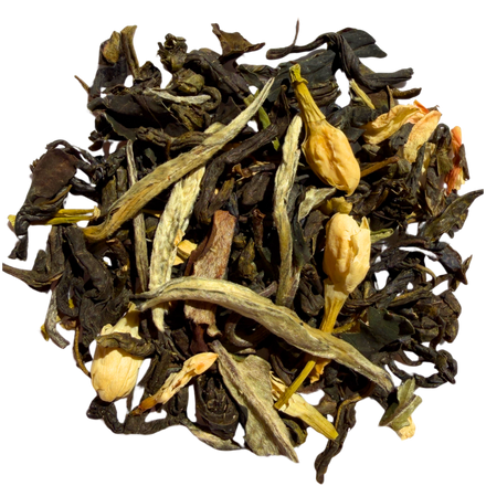 Lychee & Jasmine Green green tea, loose leaf: lychee, jasmine and juicy