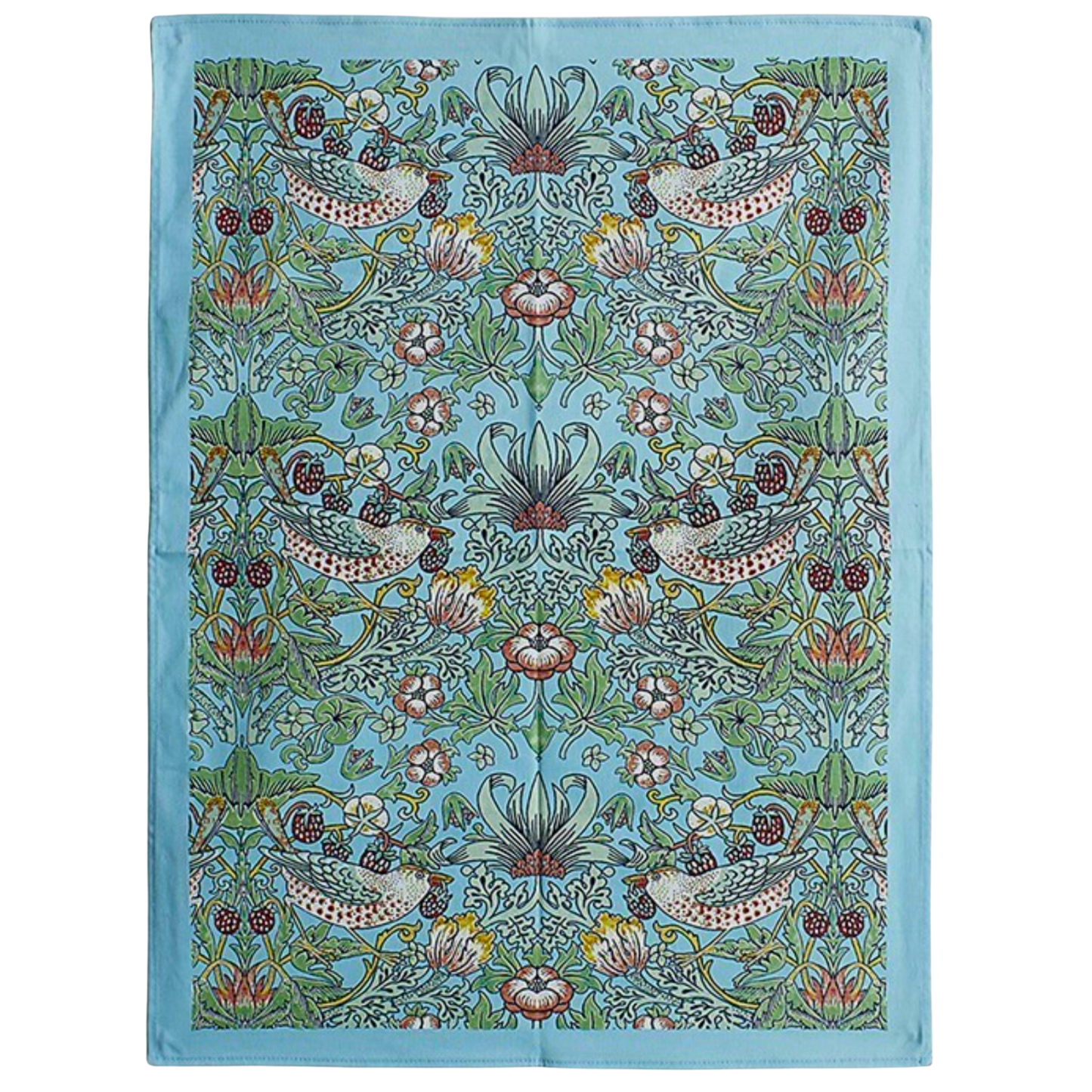 William Morris Strawberry Thief Cotton Tea Towel