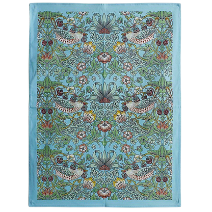 William Morris Strawberry Thief Cotton Tea Towel