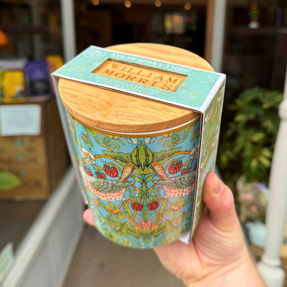 William Morris Strawberry Thief Storage Canister