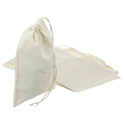 Reusable Cotton Teabag: cotton, reusable and portable