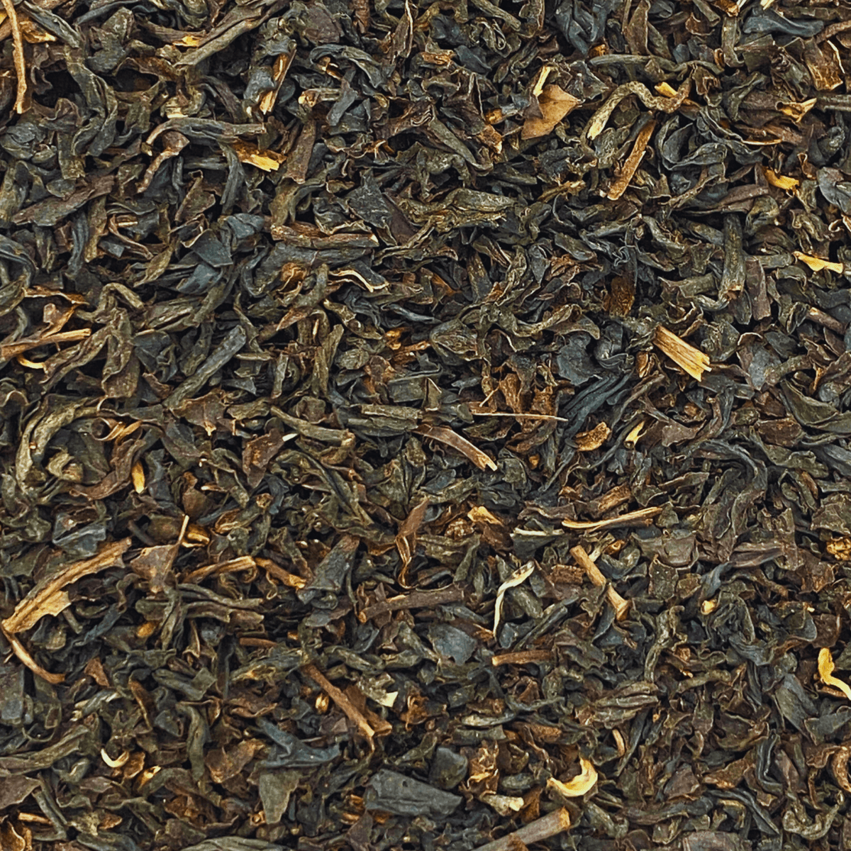 Russian Caravan black tea from Porter Hill, smoky and malty