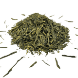 Sencha green tea, loose leaf: grassy, fresh and savoury