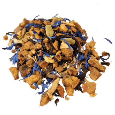 Spiced Apple herbal tea, loose leaf: apple, ginger and snug