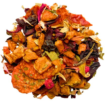 Strawberry Rhubarb Loose Leaf herbal tea