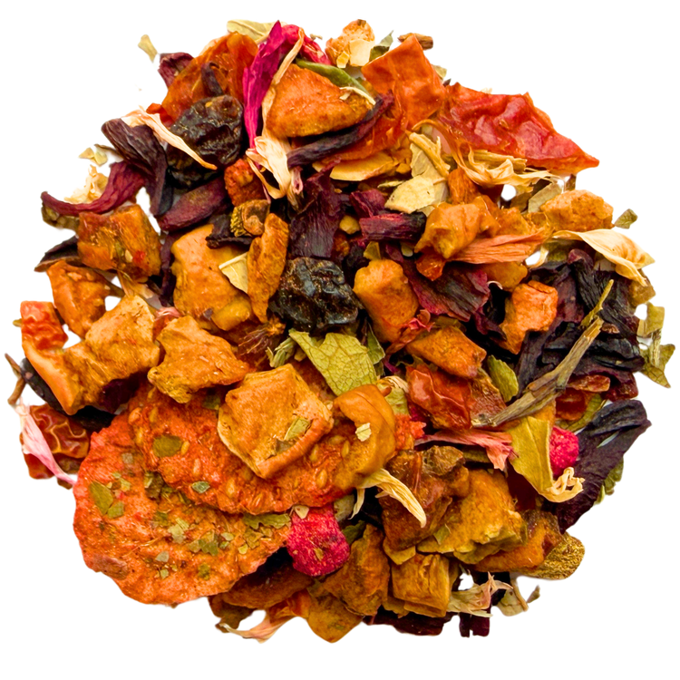 Strawberry Rhubarb Loose Leaf herbal tea