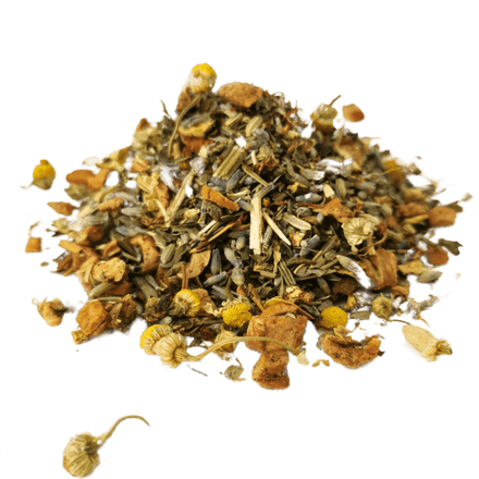 Sweet Dreams herbal tea, loose leaf: apple, mint and gentle