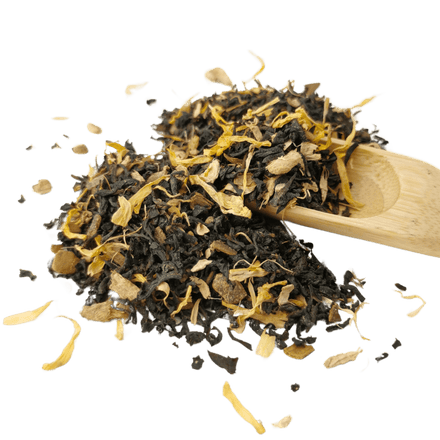 Vanilla Chai, loose leaf: vanilla, ginger and warming