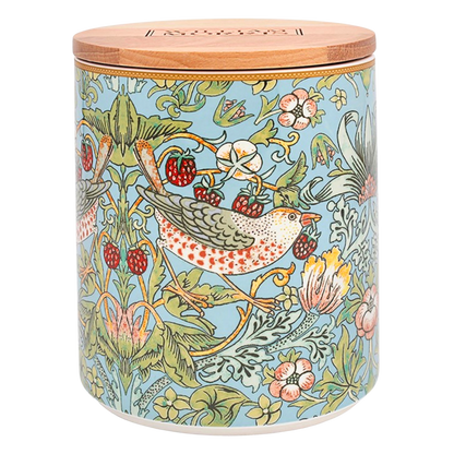 William Morris Strawberry Thief Storage Canister