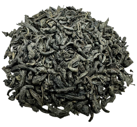 Chunmee green tea, loose leaf: tangy, fresh and eyebrows
