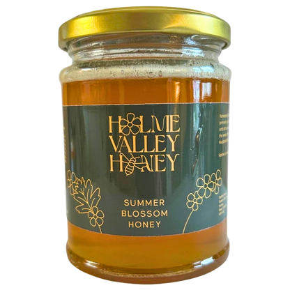 Holme Valley Summer Blossom Honey jar