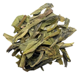 Organic Dragonwell green tea, loose leaf: fresh, nutty and mellow