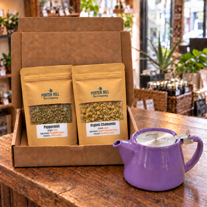 Housewarming Tea Bundle – Peppermint and Organic Chamomile
