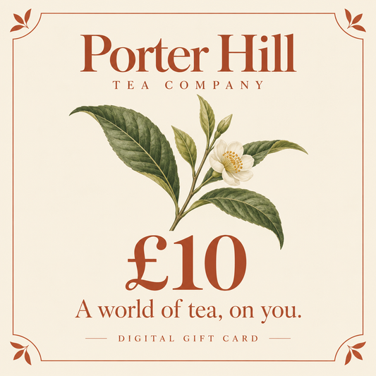 Porter Hill £10 digital gift card — botanical artwork