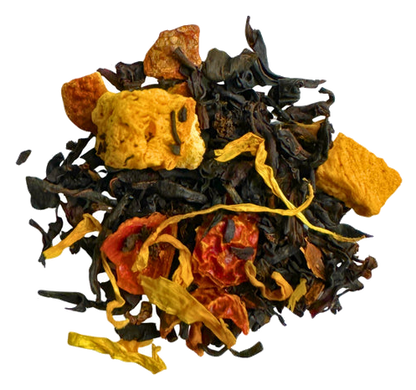 Pumpkin Spice black tea, loose leaf: pumpkin, cinnamon and cosy