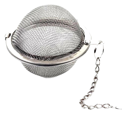Stainless Steel Ball Infuser: steel, compact and dunkable